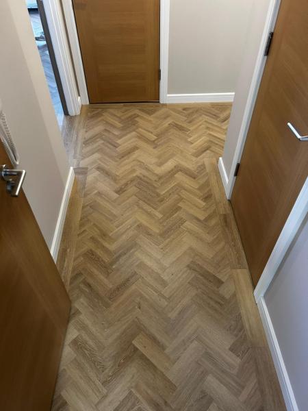 Amtico Spacia Muted oak 3x9 parquet effect Gallery Main Photo