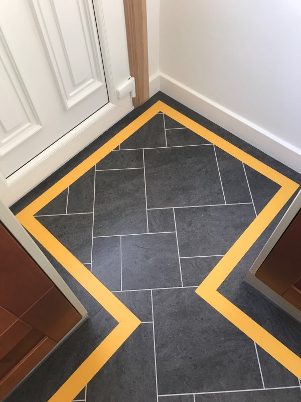 Amtico Signature Yellow Border Flagstone Gallery Main Photo