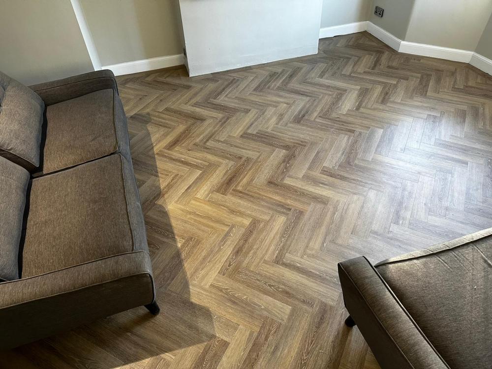 Amtico Spacia Mulled oak 4x18 Parquet effect Gallery Main Photo