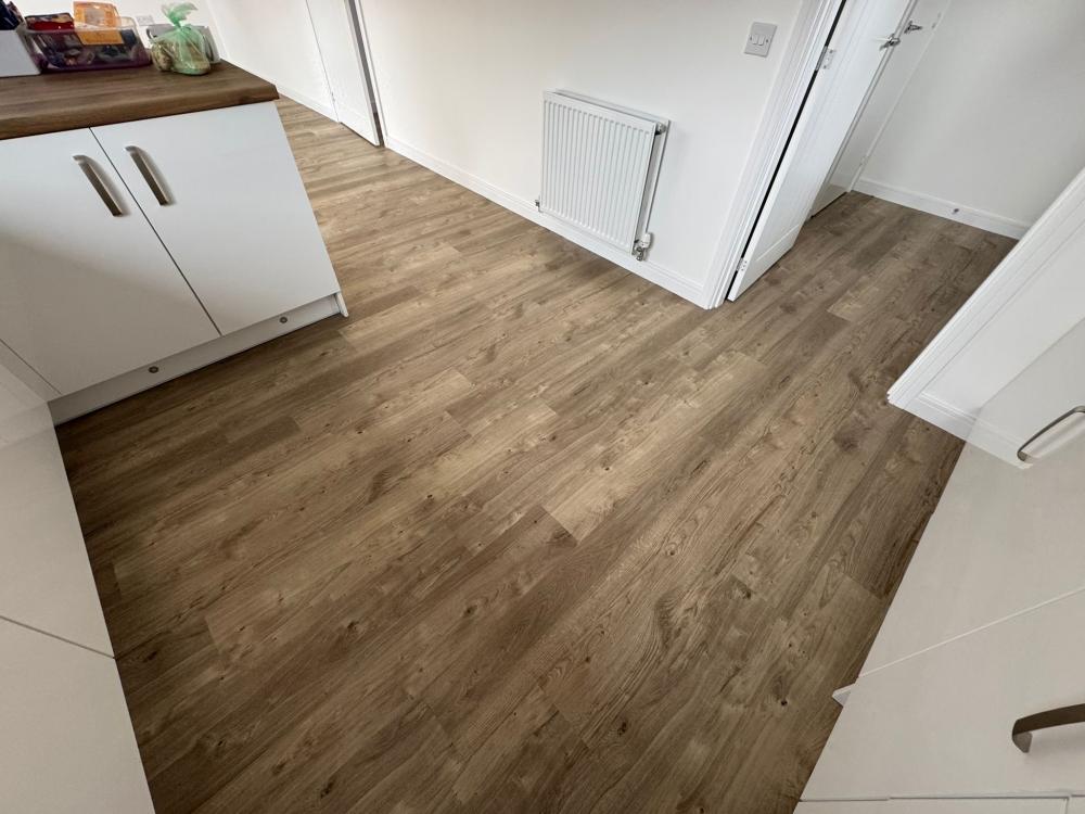 Amtico Spacia Sun Bleached oak installation Gallery Main Photo